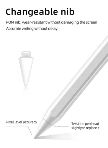 Universal Touch Pen für Android iOS Tablet & Handy Wiederaufladbar per Type-C - Bild 12 von 13