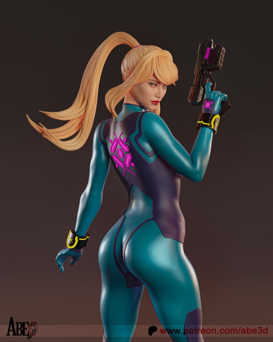 Preventa Resina Samus Figura Metroid Wake Estudio - Resinas Anime México