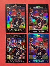 2007 Topps Chrome Jay Cutler #TC4 BLUE TEFRACTOR, (2) Refractor & Xfractor - All