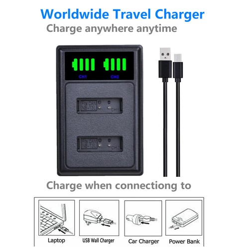 NPBG1 Battery or Dual Charger For SONY Cyber shot DSC-H90 HX30V HX20V HX10V HX9V - Picture 11 of 27