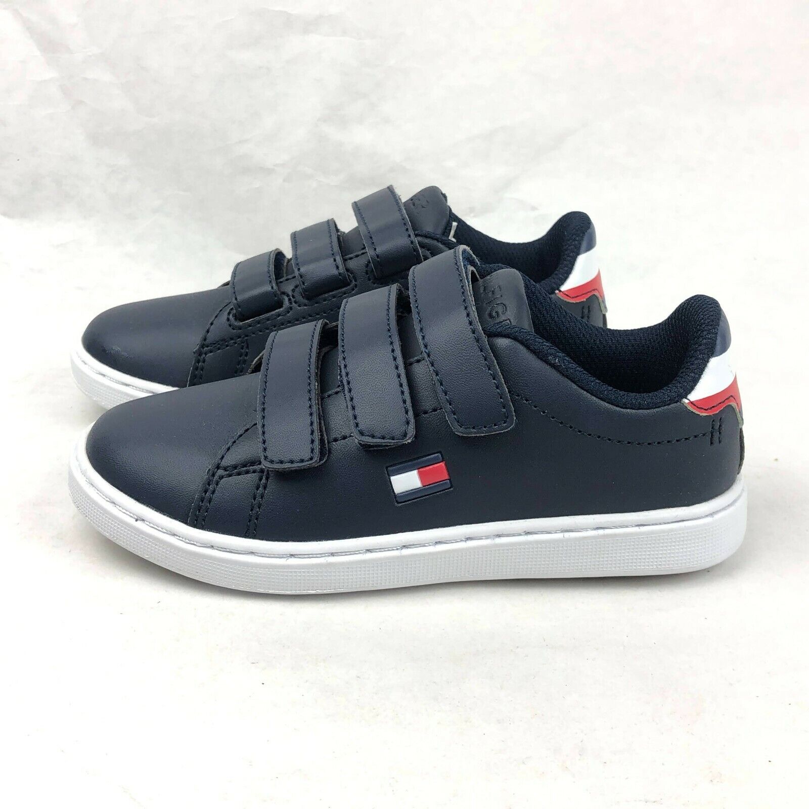 Tommy Hilfiger Iconic Court Alt Sneakers TH100020C Hook and Loop Navy