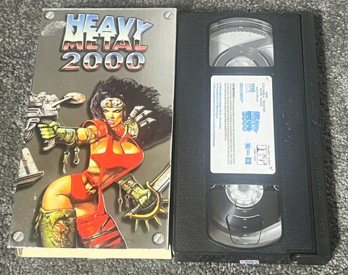 HEAVY METAL 2000 VHS, Columbia Tristar Home Video, Classic CULT ANIMATION ACTION - Picture 1 of 5