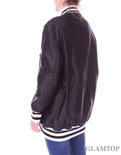 Veste Noire Femme Vt25631 Noire Veste Valentino Femme OqSwwH1xn