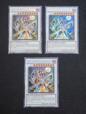 3 x YuGiOh Ally Of Justice Field Marshal 1st Edition Secret Rare HA02-EN030 NM