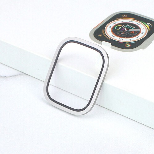 1/2PCS Tempered Glass Metal Screen Protector For Apple Watch Ultra 49mm Case - Photo 19 sur 47