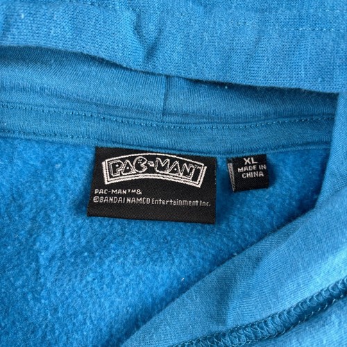 Sudadera con Capucha Pac-Man Para Hombre XL Azul Retro Desde 1980 Nacido en Da 80s Sudadera Gráfica - Imagen 4 de 9