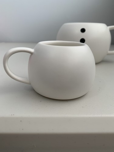 Indigo Chapters Snowmen Mug Ceramic 2 Pieces Head Lower Body - Picture 4 of 7