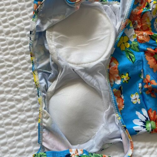 NWT Women's One Piece Swimsuit Floral Swimwear Bathing Suit Swimdress Size S - Picture 7 of 7