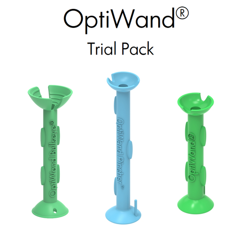 OptiWand Trial Pack of 3 Soft Contact Lens Insertion & Removal Tools - Picture 1 of 8