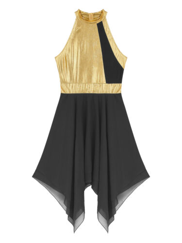 Damen Tanzkleidung Gottesdienst Kleid Geist Kostüm Kirche Aufführung Tunika Tanz - Bild 47 von 93