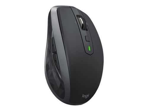 Logitech MX Anywhere 2S Wireless Mouse - Bluetooth, 4000 DPI, Graphite Black - Picture 2 of 13