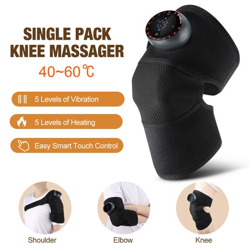 3in1 Heating Shoulder Massager Electric Knee Massager Vibration Heated Pad Joint - Picture 24 of 25