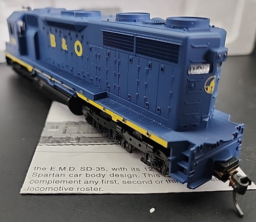 HO INTERNATIONAL HOBBY CORP (IHC) PREMIER SERIES B & O 7591 LOCOMOTIVE - Picture 6 of 17