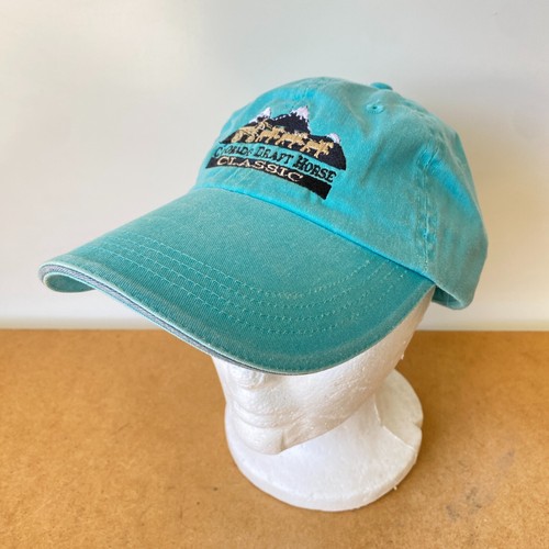 Vintage Colorado Draft Horse Classic Strapback Dad Hat Blue Anvil FAST SHIP - Picture 1 of 7