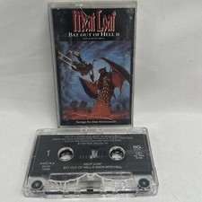 MEAT LOAF BAT OUT OF HELL II Back In To Hell Cassette TAPE