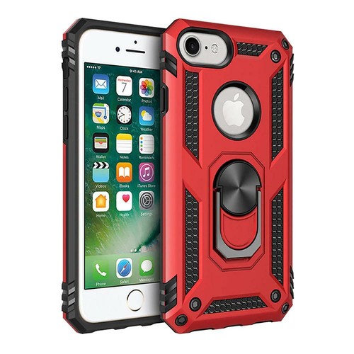 Heavy Duty Case with 360° Rotating Ring Kickstand iPhone 8 7 6S 6 8+ 7+ 6S+ 6+ - Bild 8 von 17