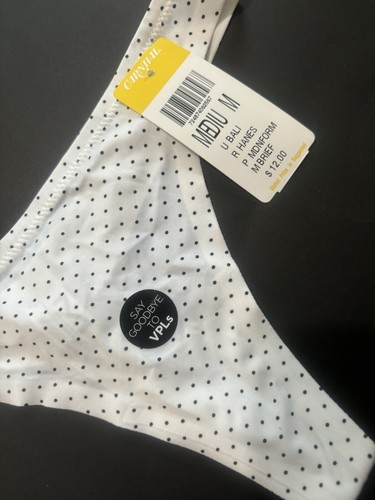 Bragas de bikini Maidenform Comfort Devotion 6 medianas nuevas con etiquetas blancas con lunares - Imagen 3 de 8