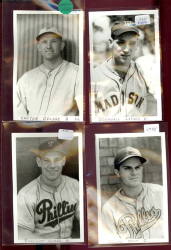 26 fotos vintage de George Brace 4x6 de 1930 nombres de los Filis de Filadelfia en descripción - Imagen 5 de 9
