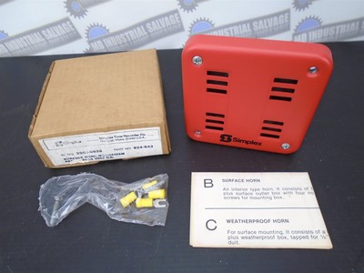 Fire Alarms - Simplex Fire Alarm Horn