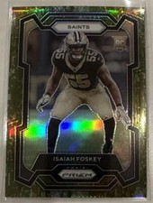2023 Panini Prizm #373 Isaiah Foskey Forest Camo #/15