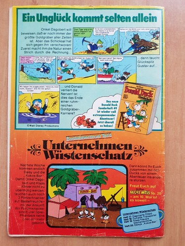 MICKY MAUS 1977 / 1-51 zum AUSSUCHEN mit Sammelmarke,Gutscheine. - Picture 42 of 86