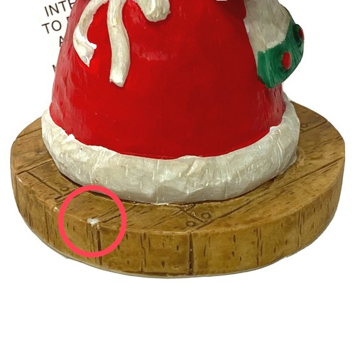 Marathon Oil Co. 2003 Christmas Ornament Mrs Claus & Cookies Resin 3"  - Picture 6 of 6