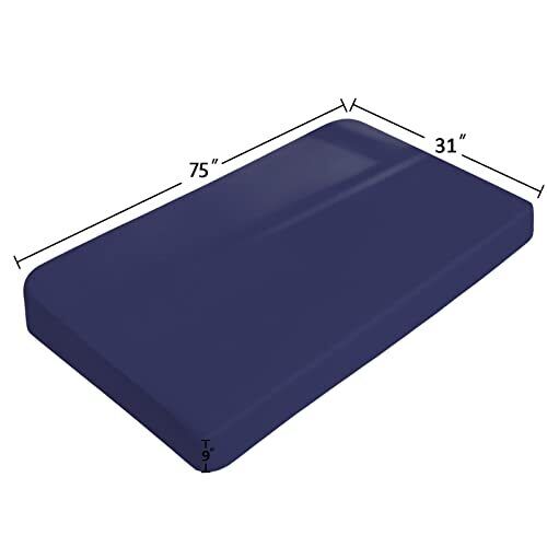 Cot Sheets 31" X 75" 2 Pack Cot Size Mattress Sheet Fitted With Narrow Twin/camp - Picture 2 of 6