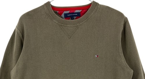 Tommy Hilfiger Men's Crew Neck Knitted Jumper L - Picture 3 of 10