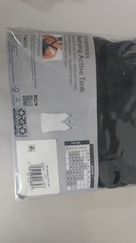 Destination Maternity Seamless Nursing Cami Womens Size XXXL Black Soft Tank Top - Picture 8 of 11