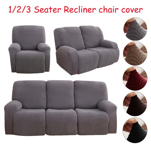 1/2/3 Sitzer Stretch Liegebezug Sofabezug Strick Sofabezug Sesselbezug - Bild 1 von 65