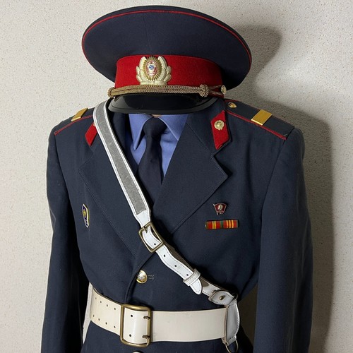 Rare! 1976-89, soviet traffic police militia gai officer's military uniform set.