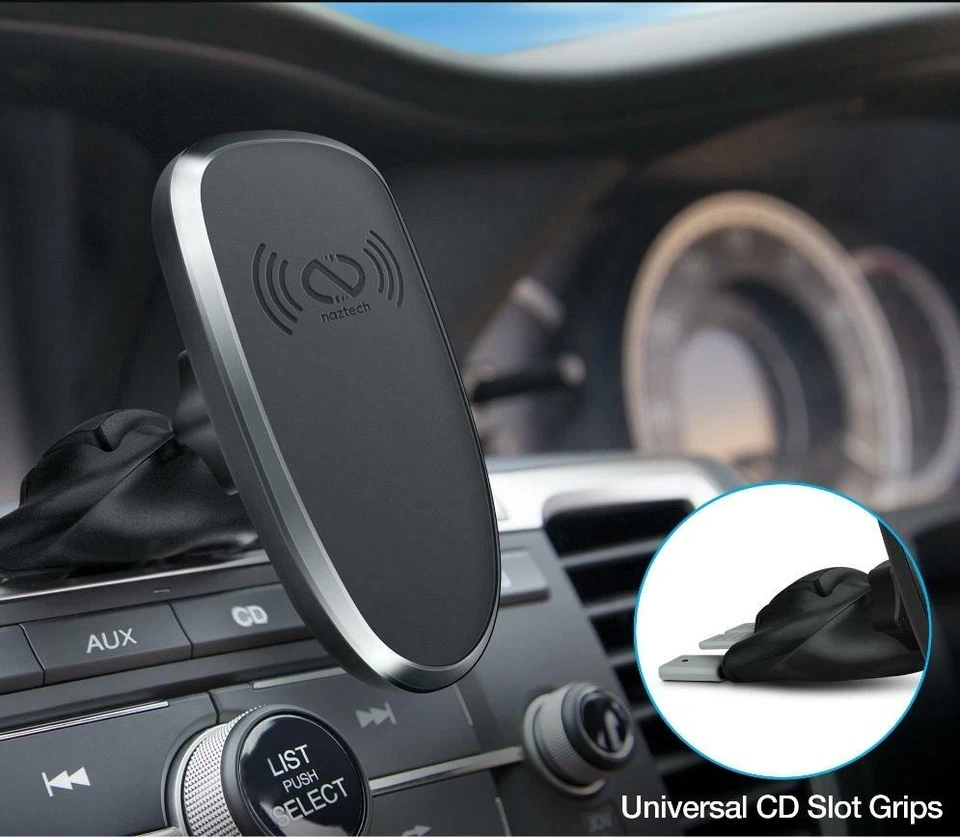Naztech MagBuddy Wireless Charge CD Slot Mount - Image 4 of 4