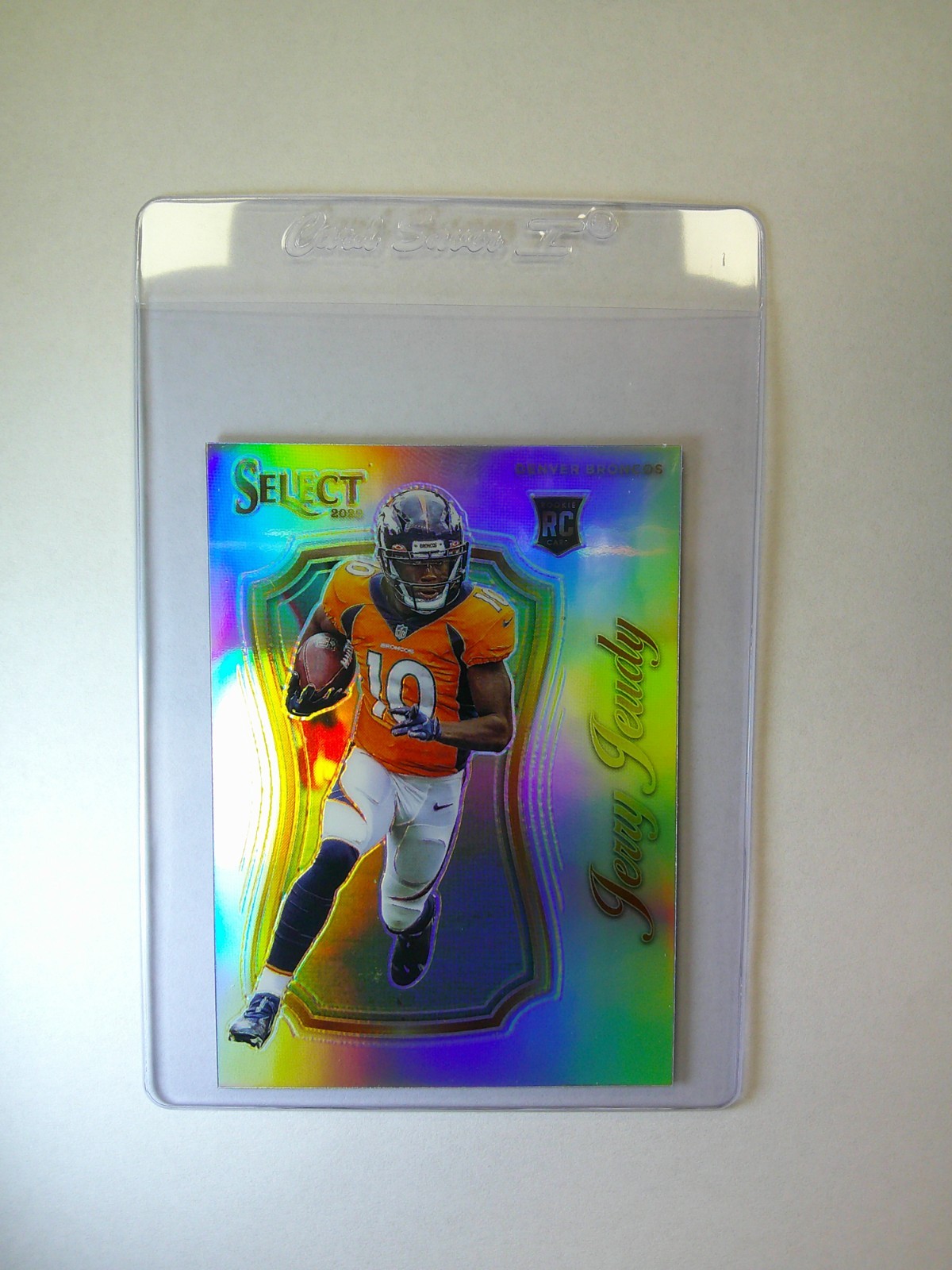 2020 Panini Select - Select Certified Rookies Jerry Jeudy #SCR-6 Silver Prizm