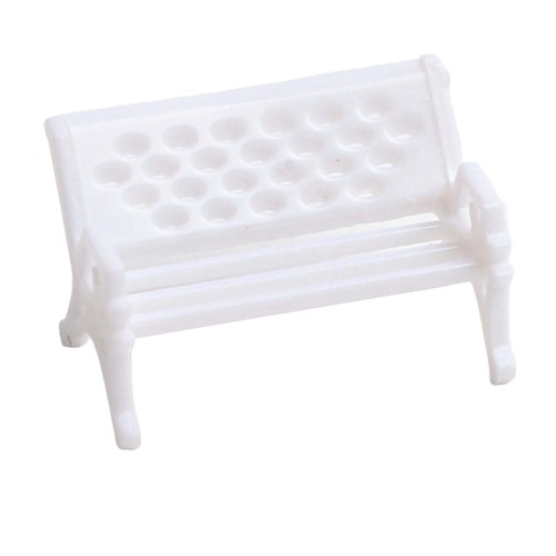 Set of Miniature Plastic Chairs for Dollhouse Gardens and Terrarium Decor - Bild 4 von 40
