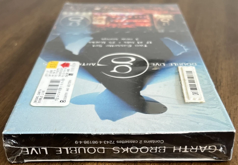 Double Live Garth Brooks (1998 Cassette 2 Tape Set Capitol Nashville) NEW SEALED - Image 3 of 4