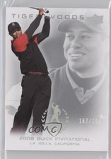 2013 Upper Deck Tiger Woods Master Collection 167/200 Tiger Woods #62