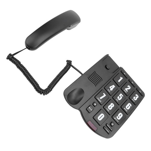 Téléphone Domestique Téléphone Filaire Clignotant L'alerte Murale Mural - Afbeelding 11 van 12