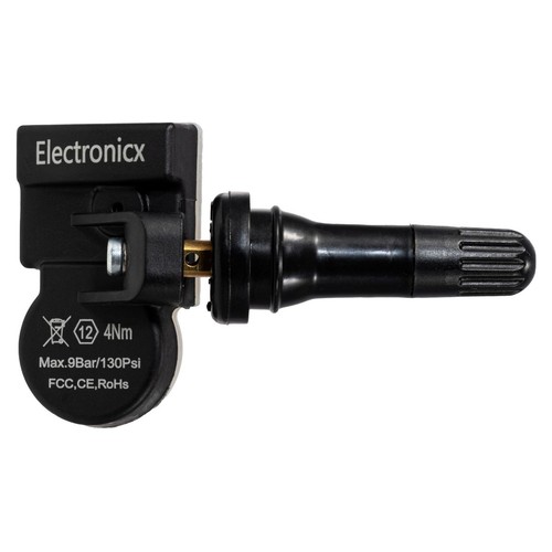 1x Reifendrucksensor RDKS Sensor Metallventil Schwarz für Peugeot 807 2005-2015 - 第 1/10 張圖片