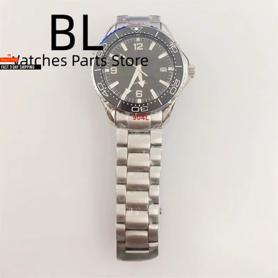 BLIGER 41mm mechanische Herrenuhr NH35A MIYOTA 8215 PT5000 mit oranger Lünette 