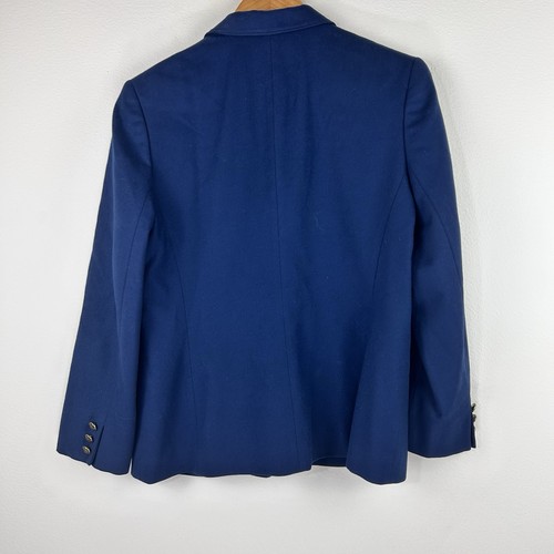 Vtg Pendleton Petite Women’s Classic Preppy Two Button 100% Wool Blazer Size 12P - Picture 2 of 10