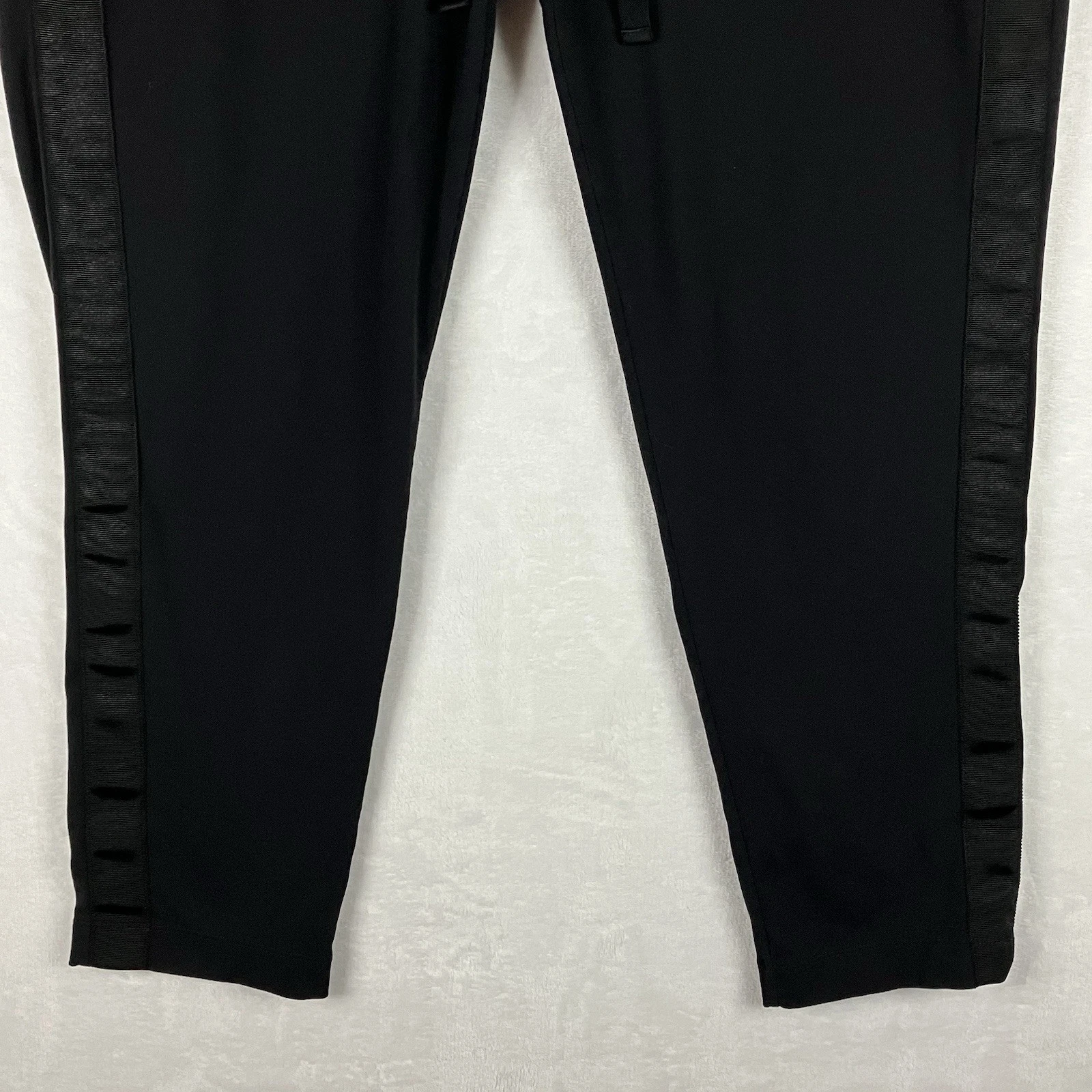 athleta tapered drawstring metro downtown travel pants