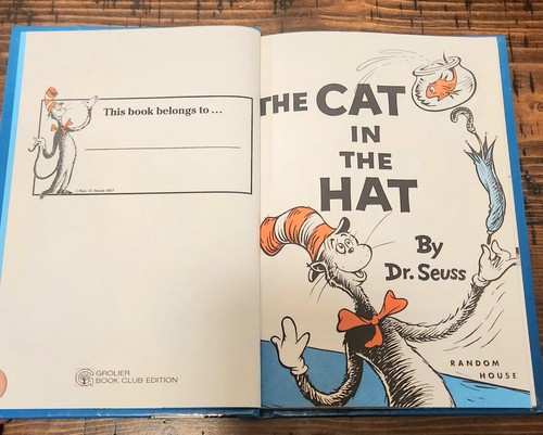 Vtg 1961-85 Dr Seuss I Can Read All by Myself Lot ×4 Grolier Book Club Ed.  - Picture 3 of 10