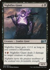 [MTG] Nightfire Giant (109) (M15) LP-HP