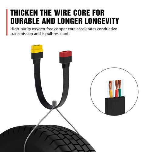 OBD2 Extension Cable, Professional Automotive Diagnostic Scan Tool Full 16 Pi... - Picture 7 of 9
