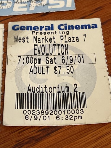 2000 2001 Movie Ticket Stub Lot PLANET OF THE APES Deuce Bigalow TITANS - Picture 4 of 7