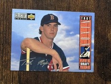 1994 Red Sox Trot Nixon UD Collector's Choice SILVER SIGNATURE 1993 Draft Picks