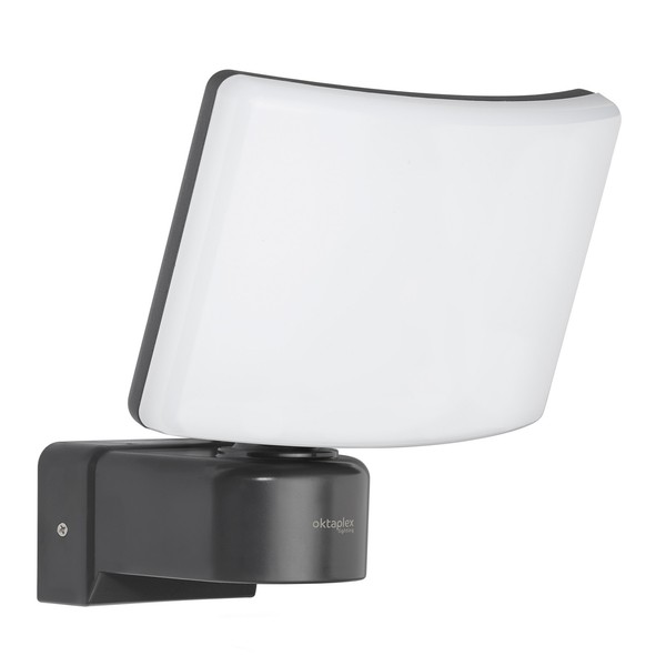 Led Wandlampe IP65 Warmweiß Schwenkbar 2200Lm AußEnstrahler 30W AußEnleuchte-image