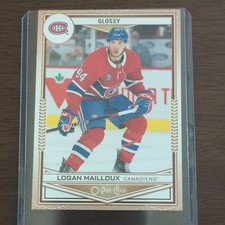 2024-25 Upper Deck Series 2 - O-Pee-Chee Glossy Logan Mailloux #OPC-42 (RC)