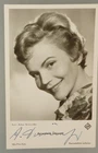 Autograph Swiss Theatre and Film Actress Annemarie Düringer (146820)