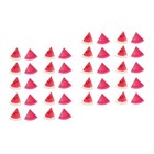 2 Sets Fruit Shaped Adornment Pitaya Decor Artificial Watermelon